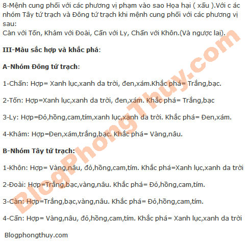 Áp dụng mệnh cung vào Phong thủy… ap dung menh cung 03 Mệnh cung nên áp dụng vào Phong thủy như thế nào?